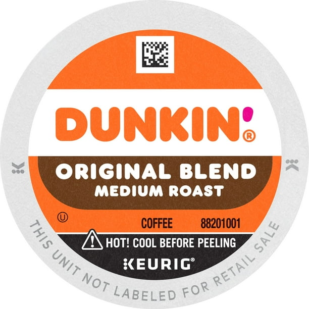 Dunkin' Original Blend, Medium Roast, Keurig KCup Pods, 22 Count