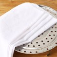 thumbnail image 2 of Square Cotton Yarn Steamed Cloth,Reusable Steam Basket Liner,Non Stick Steamer Liners Mesh Mat Pad,Baking Pastry Dim Sum Mesh for Kitchen, 2 of 9