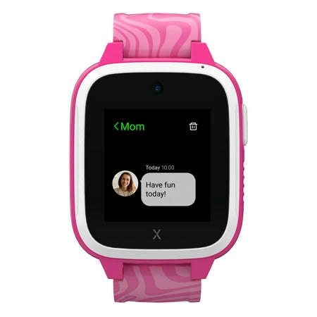 Xplora - Kids’ XGO3 Jungle Edition (GPS + Cellular) Smart Watch Calls, Messages, SOS, GPS Tracker, Camera, Step Counter, SIM Card - Pink