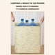 thumbnail image 3 of Bolsa de almacenamiento extragrande con cremallera para mudanzas y viajes, de gran capacidad y tela no tejida duradera, ideal para organizar ropa y mantas de temporada. Aestivo | F | AESTIVO, 3 of 7