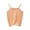 Orange, variant on Ruyang Baby Girls Tank Top Solid H𝐚lter Stretchy Sleeveless Undershirts Summer Sport Workout Basic Tshirts Tops Cute Comfy