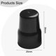 thumbnail image 3 of 24PCS Black Plastic Radiator Valve Cap Replacement for All Radiator Types, 3 of 10