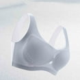 thumbnail image 4 of CFLVAEK Seamless Bra for Women Plus Size Supportive Minimizer Bras Comfort Wireless Everyday Bras Full Coverage Beauty Back Bralettes Gray L, 4 of 8