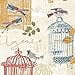 thumbnail image 3 of Norwall Papier Peint NWKE29945, Rouge, Bleu et Jaune, 3 of 3