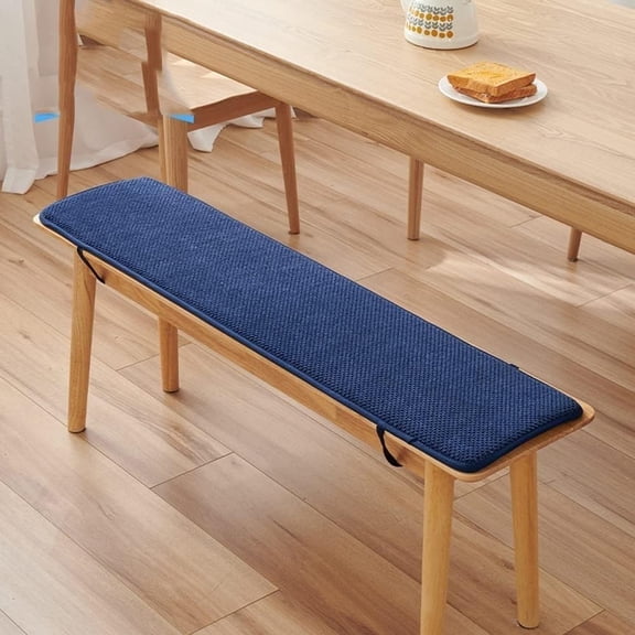 60 Inch Outdoor Bench Cushion, Non-Slip Patio Swing Pad (Dark Blue)