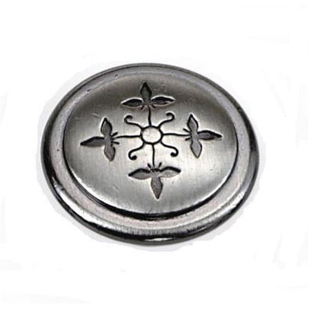 Laurey 53017 1.25 in. Cimarron Knob - Satin Nickel