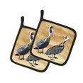 thumbnail image 1 of ""Caroline'S Treasures Pelican Par De Agarraderas Para Ollas 8408Pthd 7.5Hx7.5W Multicolor"", 1 of 1