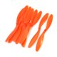 thumbnail image 1 of 10 Piezas 10 x 4.5L Hélices de Dos Palas CW CCW con Anillos Adaptadores para Avión de 4 Ejes, 1 of 1