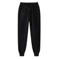 thumbnail image 1 of Pantalones deportivos holgados con cintura elástica para hombre, pantalones deportivos para correr, pantalones de chándal de polar cálidos para invierno, 1 of 2