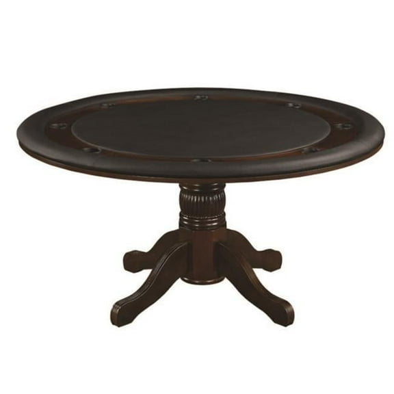 60 in. 2 in 1 Game Table - Cappuccino