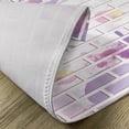 thumbnail image 5 of Ambesonne Violet Place Mats Set of 4, Vector Graffiti Brick, Standard Size, Violet and Lavender, 5 of 6