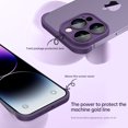 thumbnail image 5 of 2023 New Real Bare Machine Corner Cushion Shockproof Case For iPhone 14 13 12 Pro Max Plus Glass Lens Protective Silicone Cover, 5 of 5