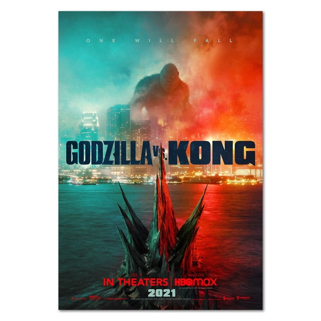 Kong Movie Art Large Poster Print Gift A0 A1 A2 A3 A4 Maxi Godzilla vs