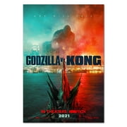 Godzilla vs Kong Movie Poster - Official Art 11x17