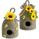 thumbnail image 1 of Bigger Bee Hive Decor,2 Pack Bumble Bee Rustic Decor Hive,Natural Bee House, Bumble Bee Theme Party Decor Spring Summer Rustic Farmhouse Kitchecn Tabl, 1 of 5