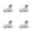 White*4, variant on Resin Lying Lamb Figurine, Cute Sheep Statue For Garden Yard Patio, Weather Resistant Animal Ornament For Bonsai Home Decor