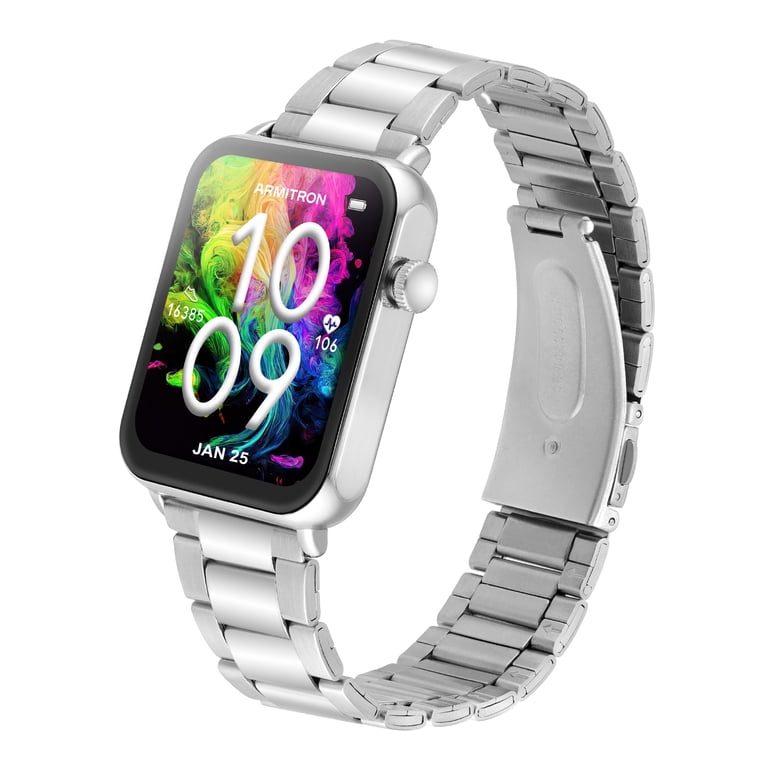 Armitron Matrix Adult 44mm Smart Watch, Silver - Walmart.com display picture 3