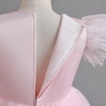 thumbnail image 4 of Godderr Kids Girls Flower Girl Dress Ruffle Tulle Dress Toddler Wedding Pageant Ceremony Birthday Party Evening Prom Dresses Princess Dress for 4-21Y, 4 of 8
