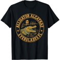 thumbnail image 1 of Camiseta vintage divertida de Gator Alligator Alcatraz Everglades, 1 of 2