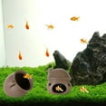 thumbnail image 4 of Kripyery Aquarium Decoration Various Shape Fish Breeding Ceramic Fish Tank Shelter House Aquarium Supplies, 4 of 8