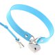 thumbnail image 1 of Simple punk viento terciopelo sexy diversión bondage melocotón corazón amor bloqueo collar cuello cadena clavícula collar cielo azul（1 piezas） XianweiShao 9024715020420, 1 of 1
