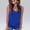 Blue, variant on WTXUE Womens Tank Tops Sleeveless Criss Cross Casual Tank Tops Loose Fitting T Shirts Summer Tees Shirts Tunic Tops Basic Blouse V Neck Criss Cross Shirts Loose Casual Blouses Black L