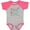 Baseball Heather and Hot Pink, variant on Inktastic Lawyer Like Mommy Boys or Girls Baby Bodysuit