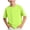 Mint Green, variant on WRKEKC Boys Athletic Shirts Solid Quick Dry Raglan Sleeve Round Neck Cooling Top for 5-16 Years Outdoor Run Lightweight