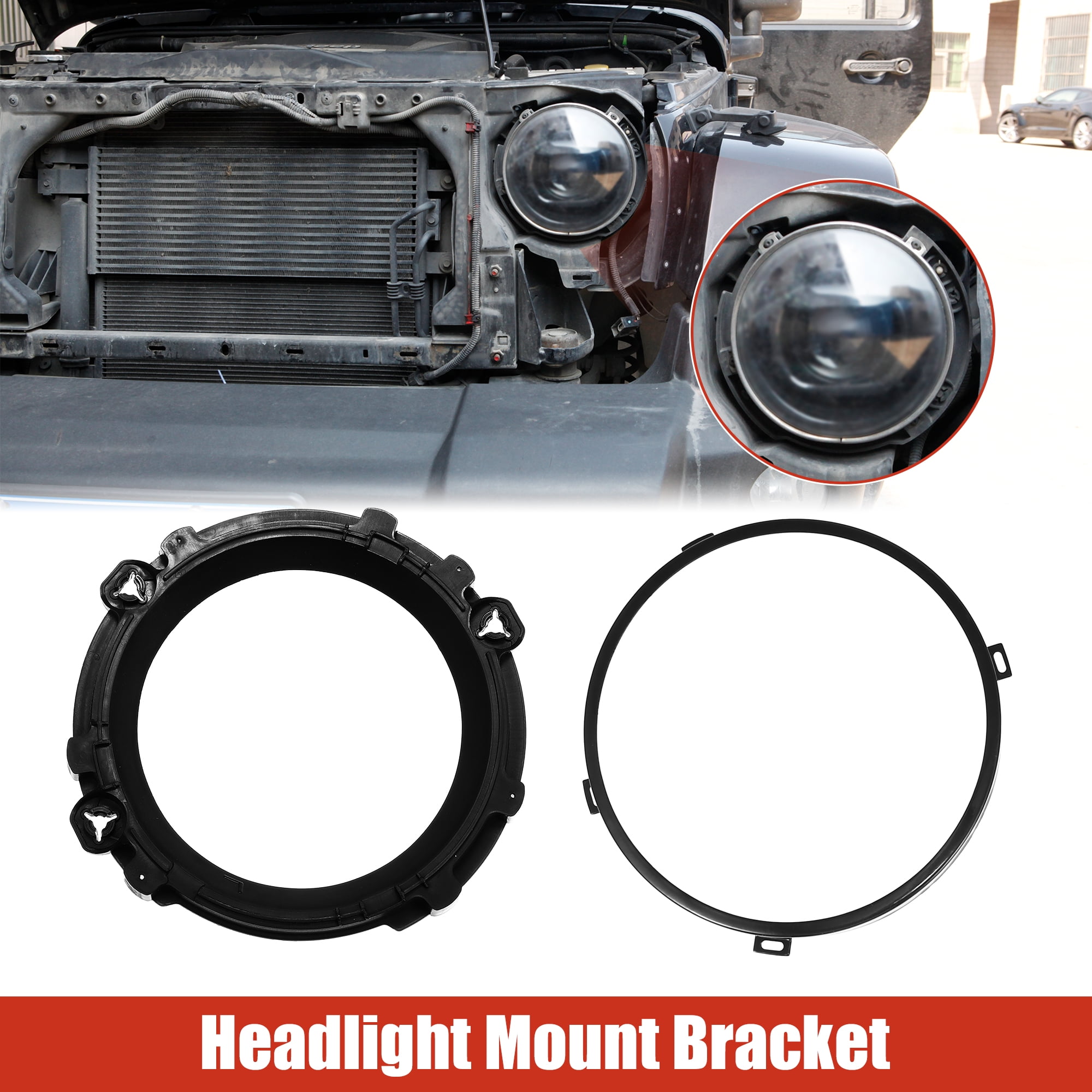 Headlight Assemblies For 2018 Jeep Wrangler Round Headlight - View #10