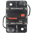 thumbnail image 1 of Disyuntor con reinicio manual 12V-36V DC Montaje en superficie impermeable para audio de automóvil Rv Marine Boat Truck Trolling Motors, 30-300A Fusible reiniciable para altavoz de automóvil Zhivalor Baterias para Auto y Moto, 1 of 7
