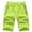 Fluorescentgreen, variant on Tyhengta Mens Shorts Casual Sports Drawstring Zipper Pockets Elastic Waist Lakeblue 30