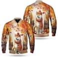 thumbnail image 3 of Happy Thanksgiving Shiba Inu Give Thanks Fall Beanie Scarf Welcome All Over Print 3D Baseball Jacket Shibas Dog Lovers Gifts Idea Bomber Jacket Softball - 00020, 3 of 6