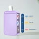 thumbnail image 4 of Xihbxyly Caja de Almacenamiento Portátil, Organizador de Tres Compartimentos, Diseño de Tapa Deslizante, Material Plástico Apto para Uso Alimentario, Esencial para Viajes, Almacenamiento Diario de Me, 4 of 7