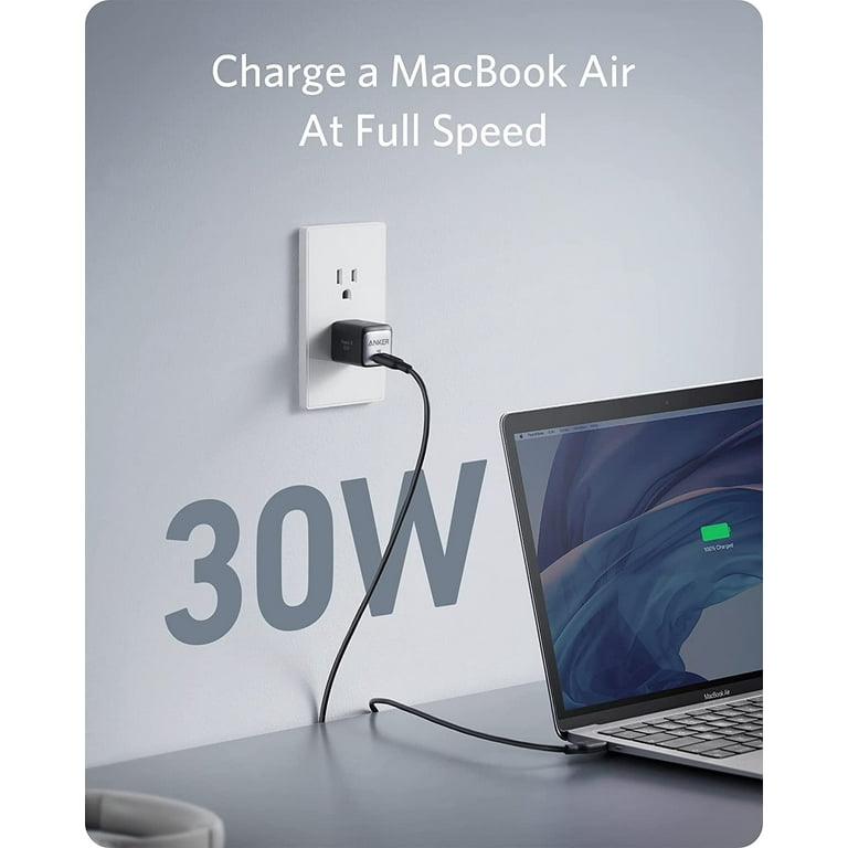 Anker Nano II 30W USB C Charger,711 Charger GaN II Tech Fast