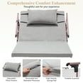 thumbnail image 5 of Newest Electric Adjustable Bed Backrest, 300 lbs Weight Capacity, 4-68° Upgraded Lifting System with Collapsible Safety Rails, Remote Control,H,icap, Home Hospital Care, 5 of 9