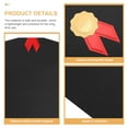 thumbnail image 5 of KAKOWELY 2 fundas plegables para certificados de honor, triples, tipo sobre, 5 of 5