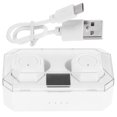 thumbnail image 1 of Auriculares blancos para un audio de conducción nítido Auriculares inalámbricos binaurales Bluetooth, 1 of 8
