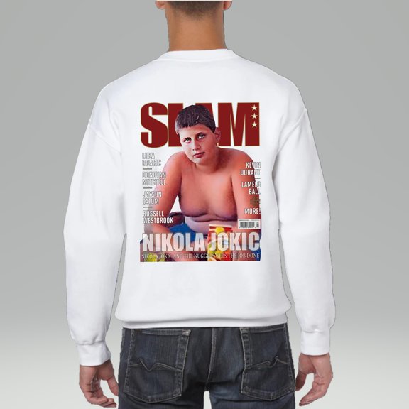 Unisex Sweatshirt Nikola Jokic for Men and Women, up to Size 4XL