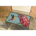 thumbnail image 2 of Evergreen Indoor/Outdoor Hooked Rug, Hummingbird and Lilac 42"x24'', 2 of 2