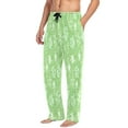 thumbnail image 5 of Green teddy bear Christmas pattern Mens Pajama Pants Lounge Soft Sleep Pant Men Pajama Bottoms with Pockets Drawstring, 5 of 5