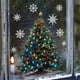 thumbnail image 1 of Pegatinas de pared, pegatinas para ventanas, luces de colores, árbol de Navidad, copos de nieve, pegatinas decorativas, impresión a doble cara, pegatinas visuales para ventanas, pegatinas de pared, 1 of 7