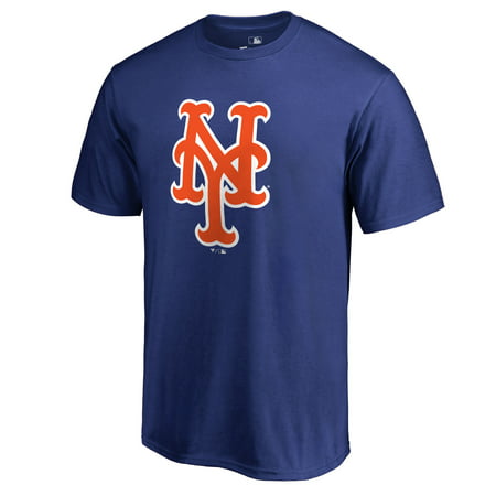 New York Mets Team Color Primary Logo T-Shirt -