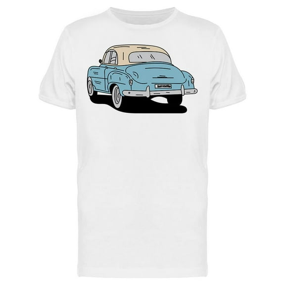Hand Drawn Old Car T-Shirt Men -Image by Shutterstock, Male x-Large