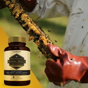 Royal Jelly Immune Boosting Capsules with Bee Pollen and Propolis, 90 Veggie Caps