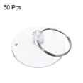 thumbnail image 3 of Unique Bargains 50pcs 1/8' Small Suction Cup with Rings Clear Suction Cup Strong Sucker for Glass Window Kitchen Wall Hook, 3 of 4