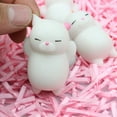 thumbnail image 2 of kurtrusly Mini Jouets Amusants Motif Chat Doux Balle à Presser Jouets de Pression Intéressants pour Cadeau Chat Oreilles Roses 1pcs, 2 of 3