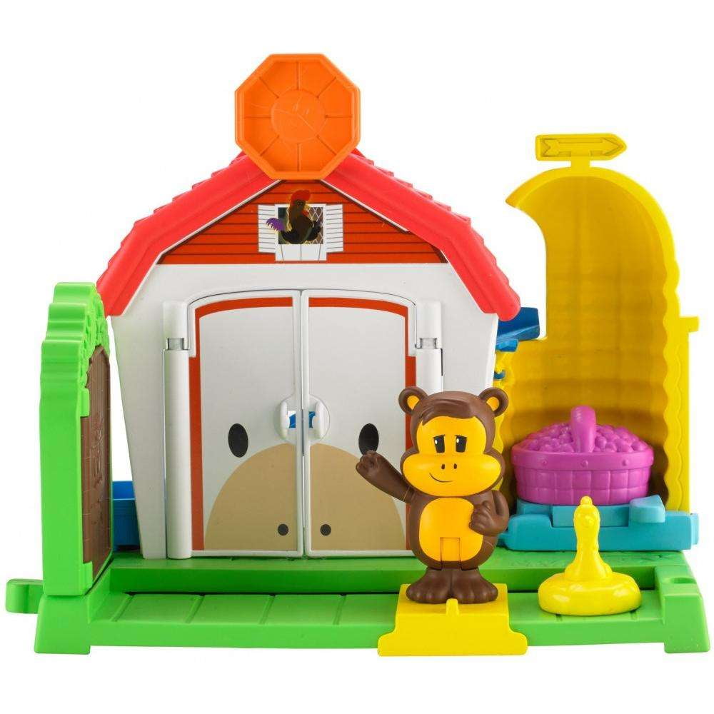 BARN ONLY WORKING Details about   Fisher Price Little People 2013 Fun Sounds Barn Farm 