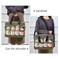 thumbnail image 6 of FORMRS 16" Laptop Bag Carrying Sleeve Case with Handle Travel Shoulder Briefcase, Cute Snowmen, 6 of 8