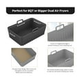 thumbnail image 3 of Air Fryer Accessories, 2 Pack Air Fryer Mold for Ninja Foodi 9.5L, Air Fryer Accessories, Airfryer Silicone Mold, 3 of 4