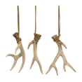 thumbnail image 2 of Melrose Set of 12 Deer Antlers Christmas Ornaments 5", 2 of 5